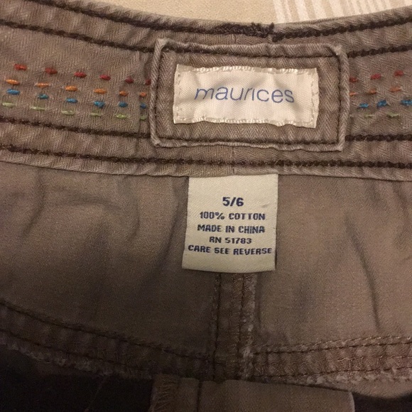 💥SOLD! Maurice’s Taupe Long Modest Denim Skirt - Picture 4 of 6